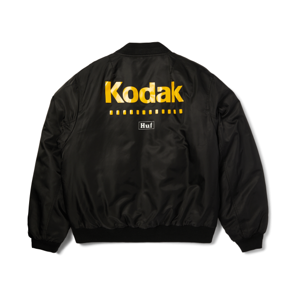 HUF x Kodak Collage Bomber Jacket Hot on Sale