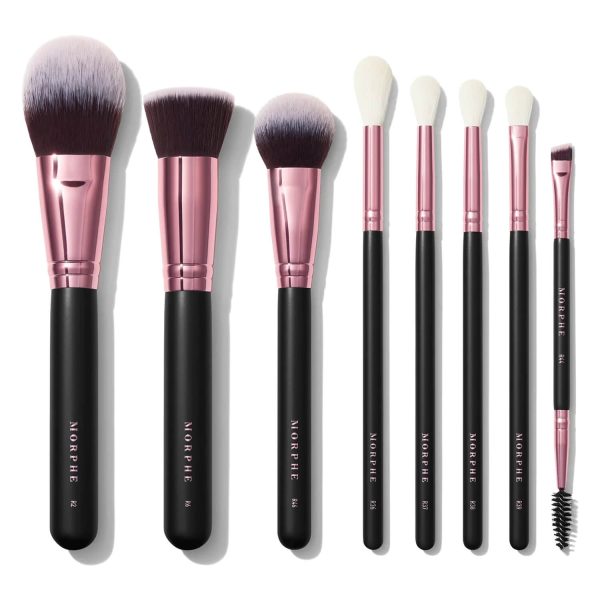 Morphe Flash of Rose 8pc Brush Set Online now