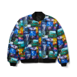 HUF x Kodak Collage Bomber Jacket Hot on Sale