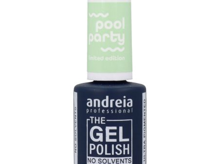 Féligállandó Körömlakk Andreia Polish Pool Party N.5 Világos zöld 10,5 ml Supply