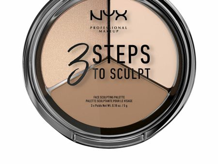 Sminkkészlet NYX 3 STEPS TO SCULPT For Discount