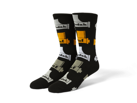 HUF x Kodak Crew Sock For Cheap