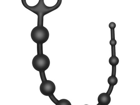Anális gyöngyök S Pleasures Flexer Fekete Szilikon For Cheap