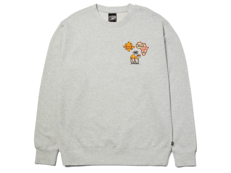 HUF x Toyota Overland Touring Crewneck Sweatshirt For Discount