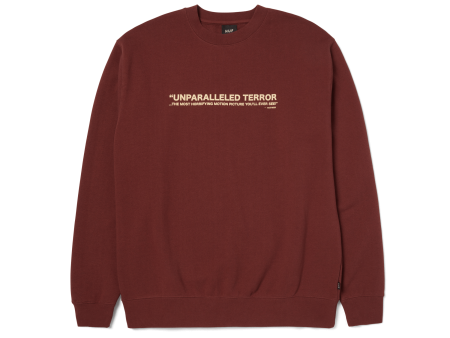 HUF x The Texas Chainsaw Massacre Unparalleled Terror Crewneck Sweatshirt For Cheap