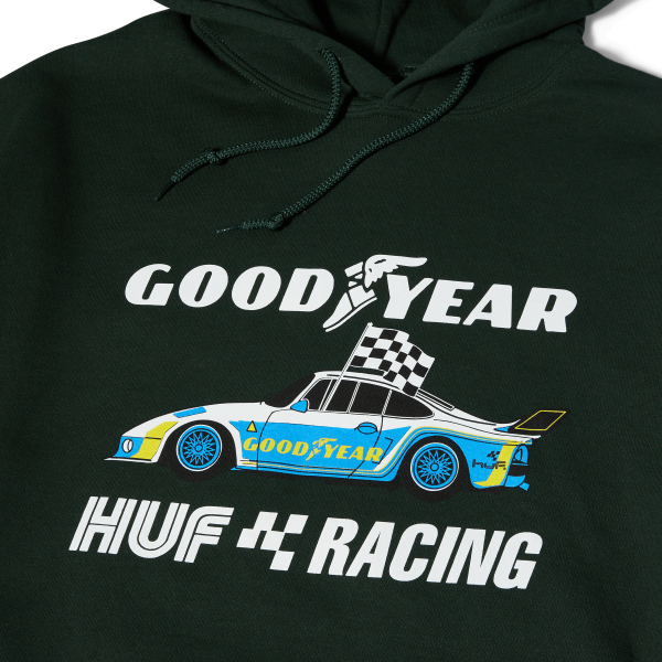 Checkered Flag Pullover Hoodie Fashion