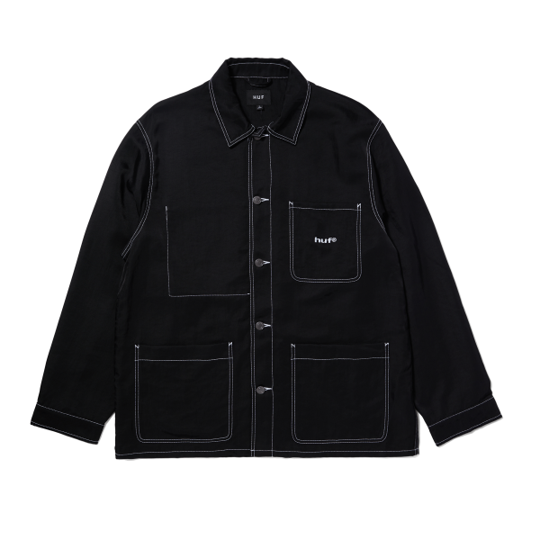 Contrast Nylon Chore Jacket Online now